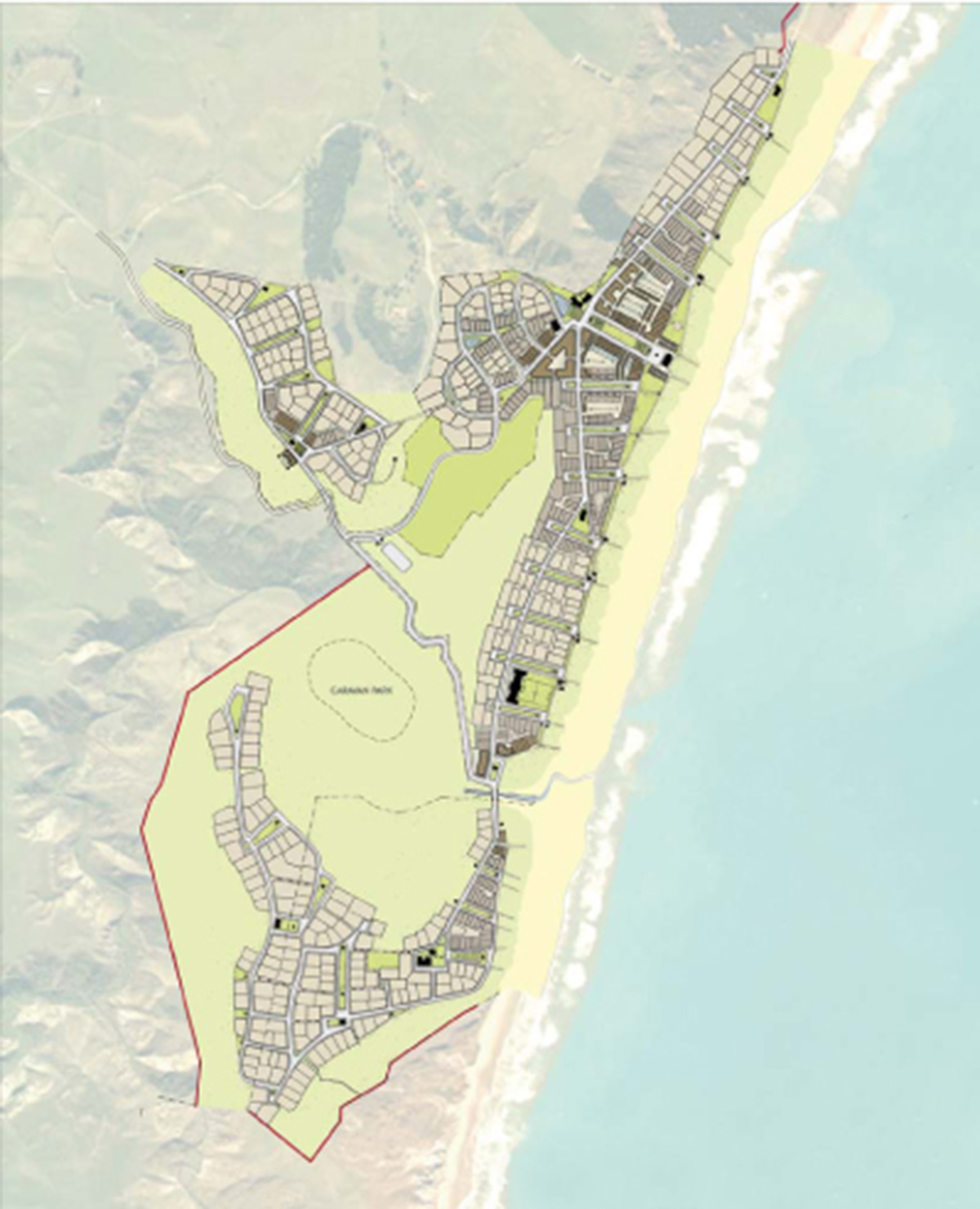 02-Ocean Beach Aerial plan